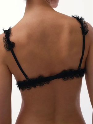 LOVE Stories Bralette Love Lace Black - immagine 2