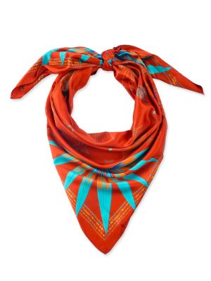 WILD FOULARD MEDIO COMETE RUST - immagine 4